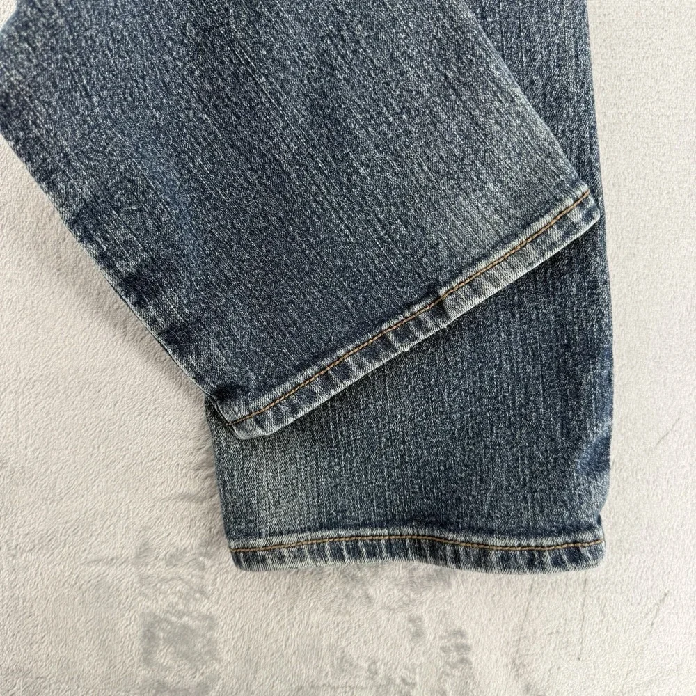 Ariat Rebar M4 Jeans Mens Size 35/32 Relaxed Boot Blue Denim Work Pants Stretch